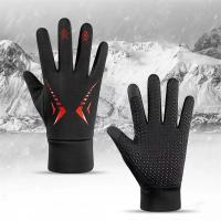 Guantes De Invierno Para Mujer Resistentes Al Viento Impermeables Térmicos Con Resistencia Al Frío Para Ciclismo Bicicleta Correr Esquí Deportes Al Aire Libre - details 24