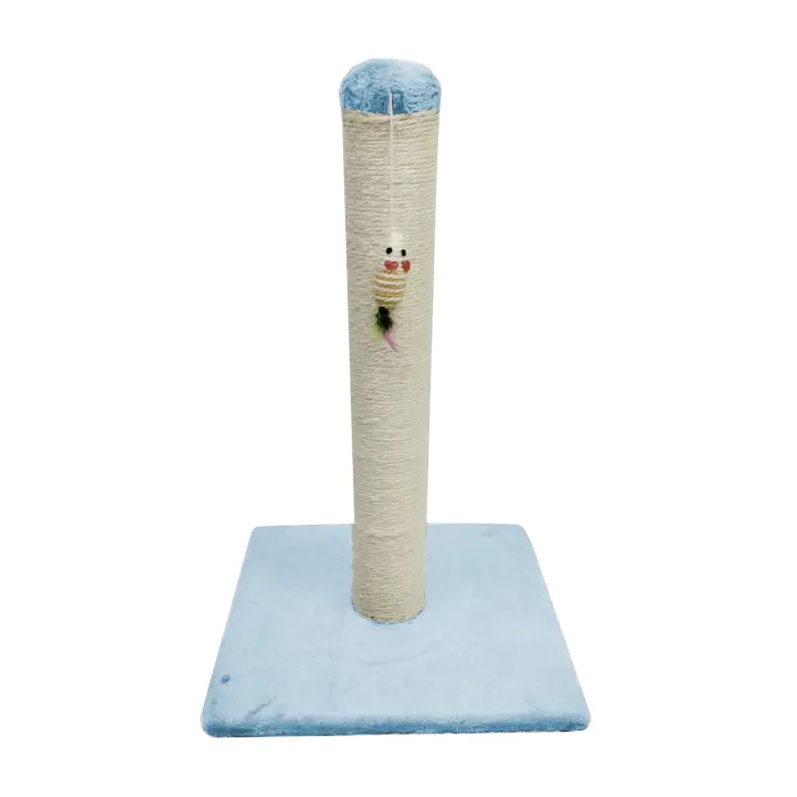 GREATOOL Poste rascador para Gatos Rascador para Gato Postes rascador para Gatos de 40 x 40 x 62 cm Muñeca Colgantes - 1