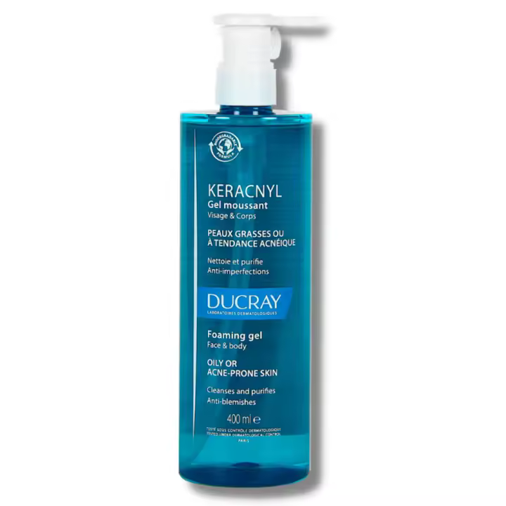 Ducray Keracnyl Gel Limpiador 400 ml Precio Especial - 1