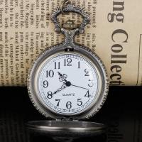 Reloj De Bolsillo Vintage Bronce Con Patrón De Campana Cuarzo Pendiente Joyería Cadena Reloj Para Hombres Y Mujeres Regalo Colección - details 2
