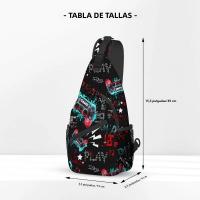 Bolsa De Pecho Para Consola De Juegos Con Capacidad Grande Dibujos Animados 3D Regalo Mejor Para Niños Y Niñas Deporte Al Aire Libre Moda Casual Fitness - details 2