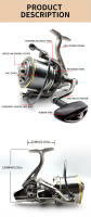Carrete De Pesca NGK8000-14000 Con Cucharón Y Brazo De Rocker Metálicos Ratio De Engranajes 4.8:1 Carrete De Pesca Para Agua Dulce - details 1