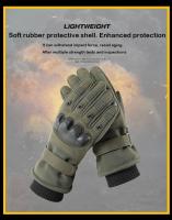 Guantes De Motocicleta Para Hombre Impermeables Y Transpirables Toque De Pantalla Moto Motocross Negro Material Poliéster Y Nylon - details 1