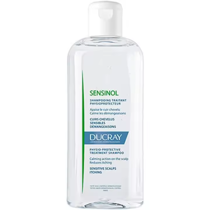 Ducray Sensinol Champú 2x400ml - Champú de Uso Frecuente - Alivia y Calma el Picor - Fórmula Hipoalergénica - Aporta Confort Inmediato - 1