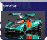 Modelo De Coche Pagani Huayra a Escala 1:24 Con Acción De Retroceso Retro Para Regalo Perfecto Para Enthusiasts De Carreras Y Coleccionables De Exposición - details 17