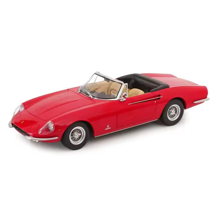 KK ESCALA 1/18 FERRARI 365 CALIFORNIA SPYDER ROJO 1966 - KKDC180053 - 1