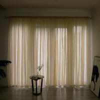 Cortinas De Moda Para Ventana Sencillas Y Modernas En Color Solido De Alta Calidad Decoración Festiva Para Bodas Y Hogar - details 43