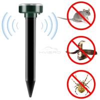 Repelente Ultrasonido Solar Electrónico Repelente De Ratas Serpientes Insectos Alta Potencia Vibración Batería Integrada IP64 Exposición Solar Para Exterior - details 16