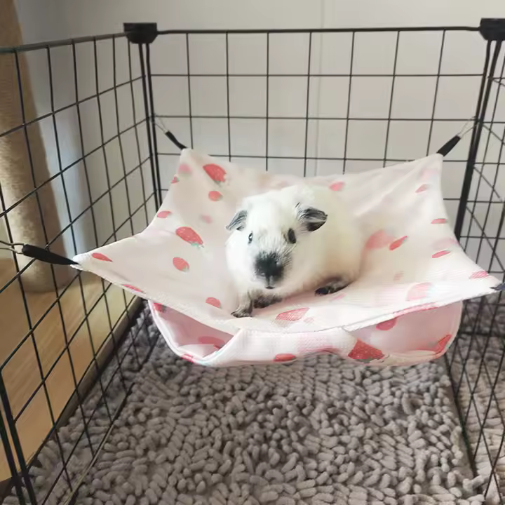 Colchón De Encaje Para Hamsters Y Otros Pequeños Animales Almohadilla De Malla De Rattan Para Chinchillas Nutria Y Erizos Suministros De Mascotas - 1
