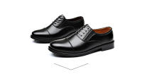 Zapatos Formales De Cuero Para Hombre Slip on Vestimenta Casuál Boda Lujosa Caminar Oficina Talla Grande Zapatos Para Hombre - details 5