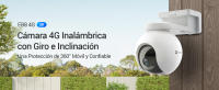 Ezviz Cámara de Vigilancia Exterior Inalámbrica 4G sin WiFi, con SIM, Batería 10400 mAh + panel solar y GPS. Detección humana, seguimiento automático, audio bidireccional, defensa activa, IP65, almacenamiento en SD (hasta 256 GB) o nube cifr - details 2