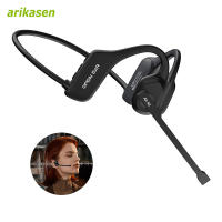 Auriculares Bluetooth Inalámbricos De Peso Ligero Para Camión Oficina Call Center Con Micrófono De Cancelación De Ruido Y Auriculares Abiertos - details 0