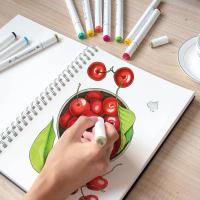 BF - Sketch Marker Pack 48 Rotuladores Doble Punta para Dibujar Colorear Pintar Dibujo Caligrafia Colores Surtidos Rotuladores Base Alcohol BFG - details 2