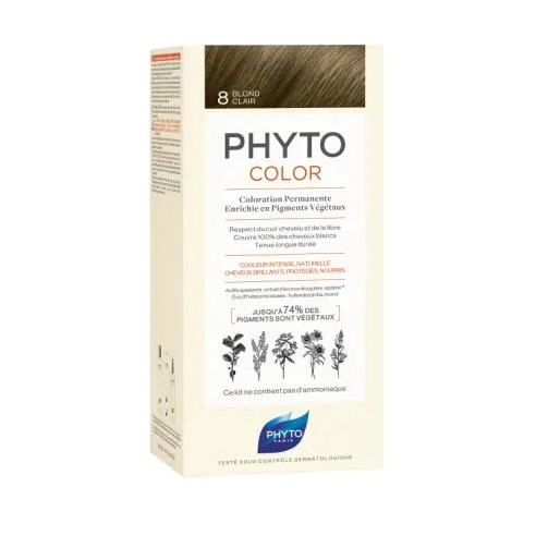 PHYTOCOLOR VEGETAL 8 RUBIO CLARO - 1