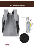 Mochila de negocios para hombre, morral de viaje para ordenador, novedad - details 8