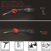 Kit De Herramientas Para Sanguinario De Frenos De Disco De Bicicleta Compatible Con SHIMANO SRAM XTECH Avid MAGURA MTB Y Carretera - details 17