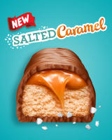 Twix Salted Caramel, Barritas de Chocolate con Leche, Galleta y Caramelo Salado, 30 Paquetes x 46g, Snack apto para Vegetarianos, Ideal para Compartir - details 0