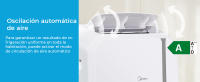 Midea Pingüino aire acondicionado portátil | 2300 frigorías / 9000 BTU | Climatizador portátil frío silencioso 2700 W | Enfriador bomba de frío | 3 velocidades con kit de ventana y control remoto - details 2