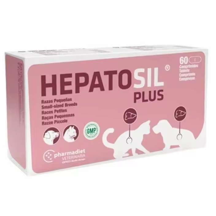 Farmadiet Suplemento Hepatosil Plus Razas Pequeñas 30 y 60 Comprimidos - 1