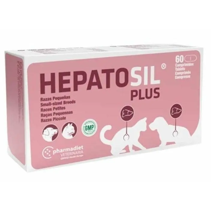 Farmadiet Suplemento Hepatosil Plus Razas Pequeñas 30 y 60 Comprimidos - 1