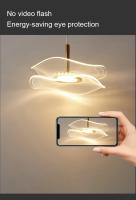 Lámpara Colgante Nórdica LED Para Iluminación Interior Decoración De Hogar Comedor Sala De Estar Escaleras Material Acryl Y Hierro Fuente De Luz LED - details 5