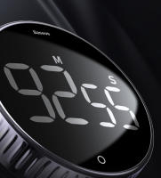Baseus Timer De Cocina Magnético Digital Contador De Relevo Manual Con Alarma Para Cocinar Baño Estudio Medidor De Tiempo - details 4