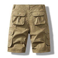 Shorts Deportivos Para Hombre Talla Grande Pantalones Cargo Bermuda Rectos Algodón Cómodo Para Gimnasio Y Running - details 7