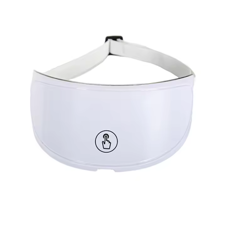 Mascarilla Facial Led con luz roja para cuello, máscara de terapia para estiramiento de la piel, antienvejecimiento, bio-light, belleza, blanqueamiento, hogar, 7 colores - 1
