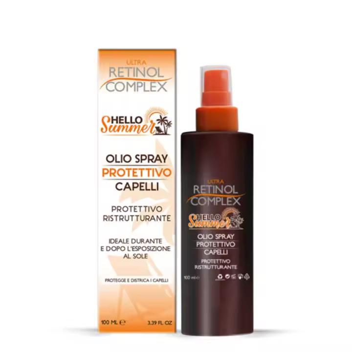 Spray Protector y Reestructuración de Cabello Protector Ideal During y Después DE LA Exposición en Sol Hello Summer Ultra Retinol Complex - 1