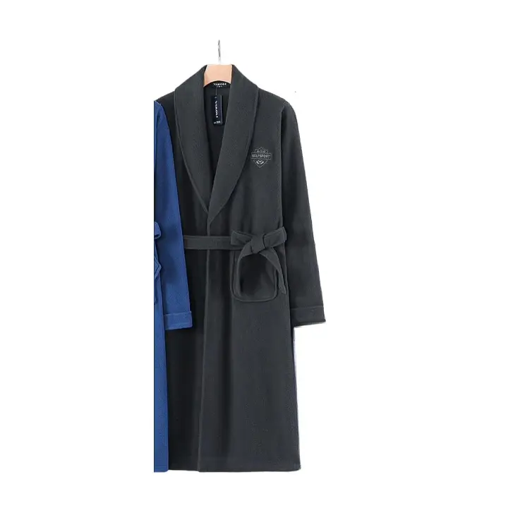 Bata de hombre - bata de terciopelo , suave y cómodo para dormir, ropa de ocio para el hogar - Otoño e Invierno - 9805 - 1