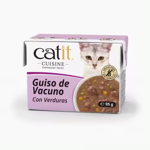 2X1 Catit Cuisine Guiso de Vacuno con Verduras 95g - 1