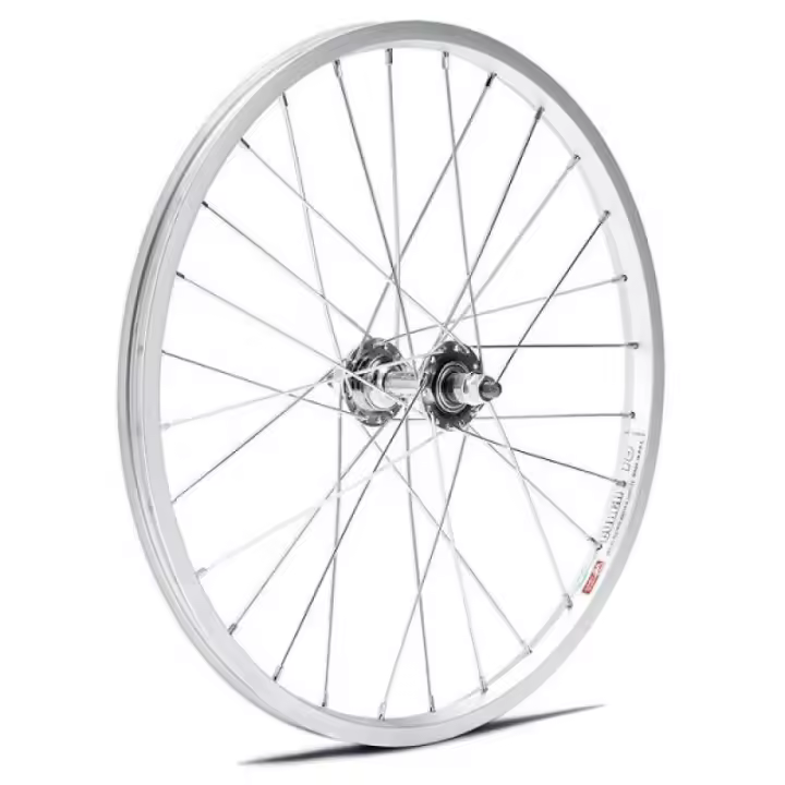 GURPIL | Rueda De 350 V-Brake - Rueda delantera Gurpil

Rueda para bicicletas infantil 350. 
Buje en acero y tuercas.
Llanta de aluminio.
Compatible con las ruedas de bicicleta paseo-ciudad.
Servida - 1