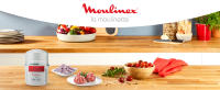 Moulinex Picadora la Moulinette, picadora de 800 W, pica carne, verduras, frutos secos, queso, 200 gr capacidad, pica, corta o mezcla, sistema 1-2-3, cuchilla doble acero inoxidable, blanco, AD5601 - details 0