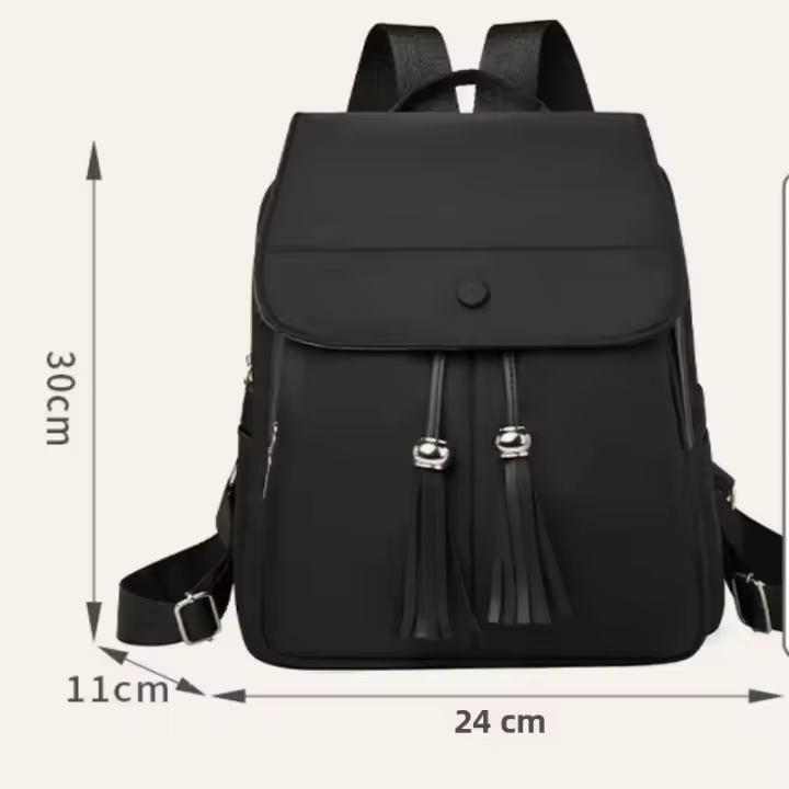 Mochila Grande Para Mujer De Alta Calidad Estilo Vintage Bolso De Viaje Bolsa Escolar Rucksack De Libros Con Gran Capacidad - 1