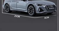 Modelo De Coche De Lujo Audi RS6 1:24 En Aleación Avant Estación Wagon Con Sonido Y Luz Juguete De Metal Para Niños Regalos - details 3