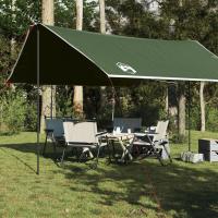 vidaXL Lona de camping impermeable 430x380x210 cm lona impermeable Color Azul,  Gris y naranja,  Verde y mas - details 2