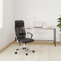 DASCK Silla Oficina Ergonómica Negra Respaldo Alto | Malla Transpirable Altura Ajustable - details 1