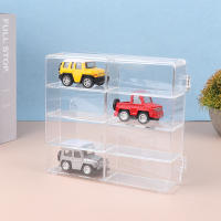 Caja De Almacenamiento Para Coches a Escala 1:64 Con 8 Ranuras Transparentes Protector Contra Polvo Para Colección De Juguetes - details 4
