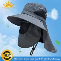 Sombrero De Verano Con Protección UV Para Pesca Y Caza Al Aire Libre Sombrero De Pescador Con Corbata Ideal Para Senderismo Y Acampar - details 1