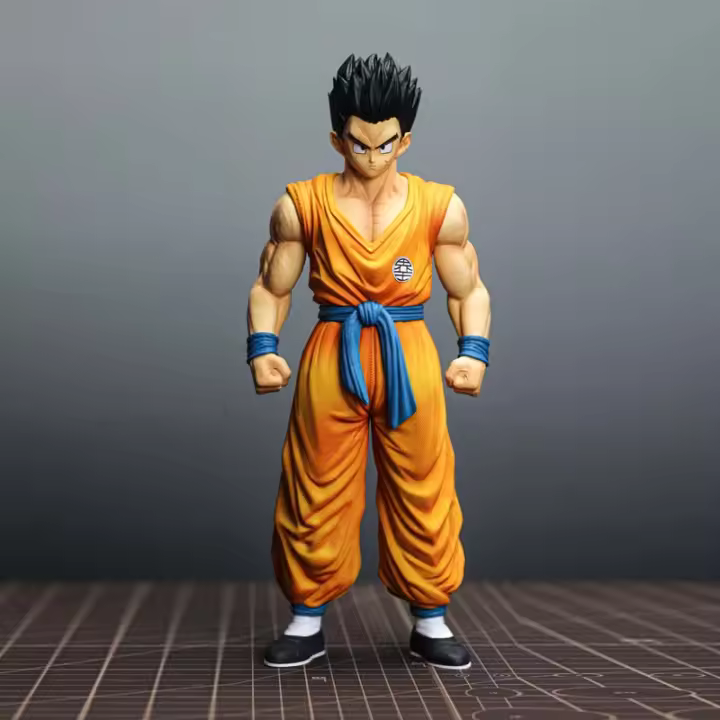 Figura De Acción Dragon Ball Z Anime Son Gohan Krillin Yamcha PVC Estatua De Colección Decoración Juguete Regalo De Cumpleaños Para Adultos - 1