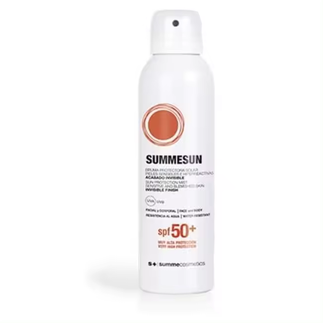 SUMMESUN SPF50+ Piles Sensibles e Hipereactivas Corporal Bruma Protectora Solar 200ml - 1