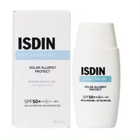 Isdin Fotoultra Solar Allergy SPF50 50ml - Protección Solar Alergia y Fotodermatosis - 1