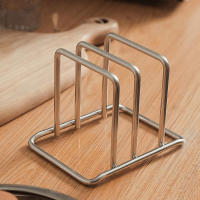 Organizador De Cocina Para Tablas De Cortar Soporte De Acero Inoxidable Estante De Almacenamiento Para Tablas De Cortar - details 7