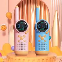 Walkie-talkie para niños (2 unidades), radio bidireccional de hasta 3 km de largo alcance, ideal para niños y niñas, ideal para acampar, hacer senderismo y jugar. - details 1