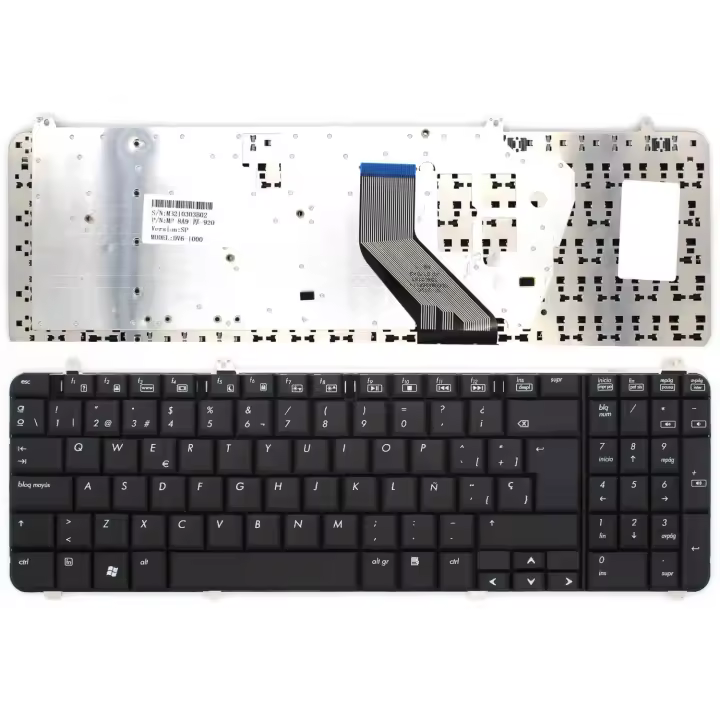 TECLADO PARA PORTÁTIL HP PAVILION 530580-001 518965-001 570228 AEUT3U - 1