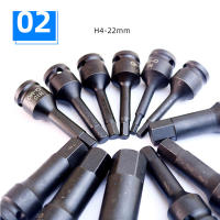Kit De Brocas Hexagonales Para Aire 1/2 Pulgada Herramientas De Destornillador Y Destornillador De Ratchete Para Reparación De Herramientas De Impacto Y Manual - details 8