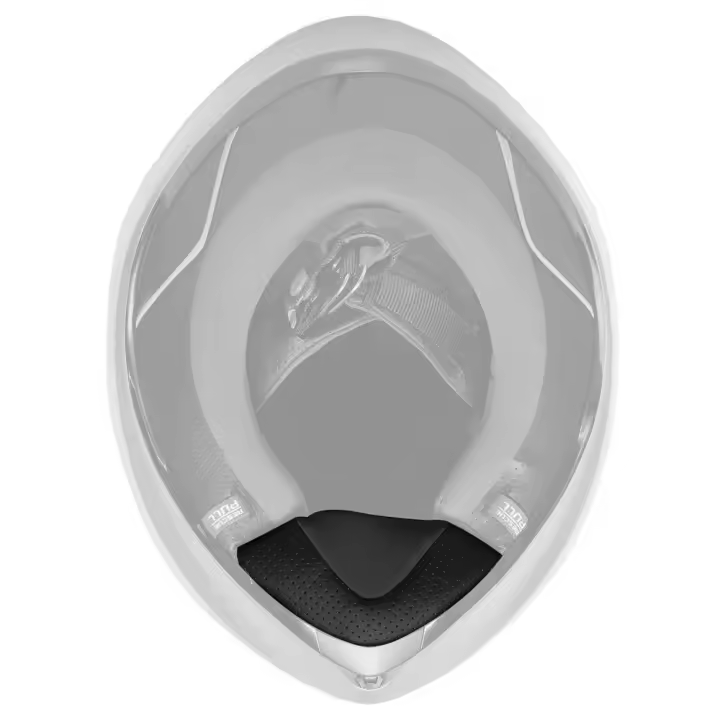 Agv Cubrebarbilla Para Casco K6 Negro - 1