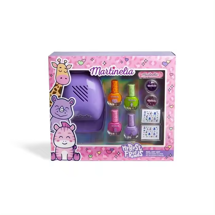 MARTINELIA SET DE MANICURA DECORA TUS UÑAS MARTINELIA COSMETICA 7x28x24 Cms. - 1