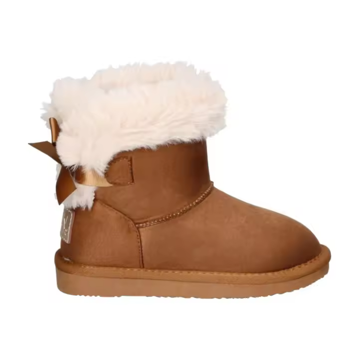 CONGUITOS | Botas Australianas Conguitos para Niña – Botas en Color Marrón – Bota sin Cierre – Con Borreguito – Para Invierno – Water Repellent – Cómodas y Versátiles – Tendencia – Modelo BJSH542021 - 1
