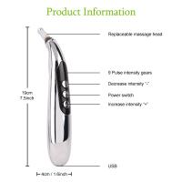 Lápiz De Acupuntura Eléctrico Recargable Masajeador Terapéutico Alivio Del Dolor Energía Meridiana Herramienta De Relajación Corporal Material ABS - details 6